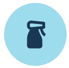 Spray bottle icon
